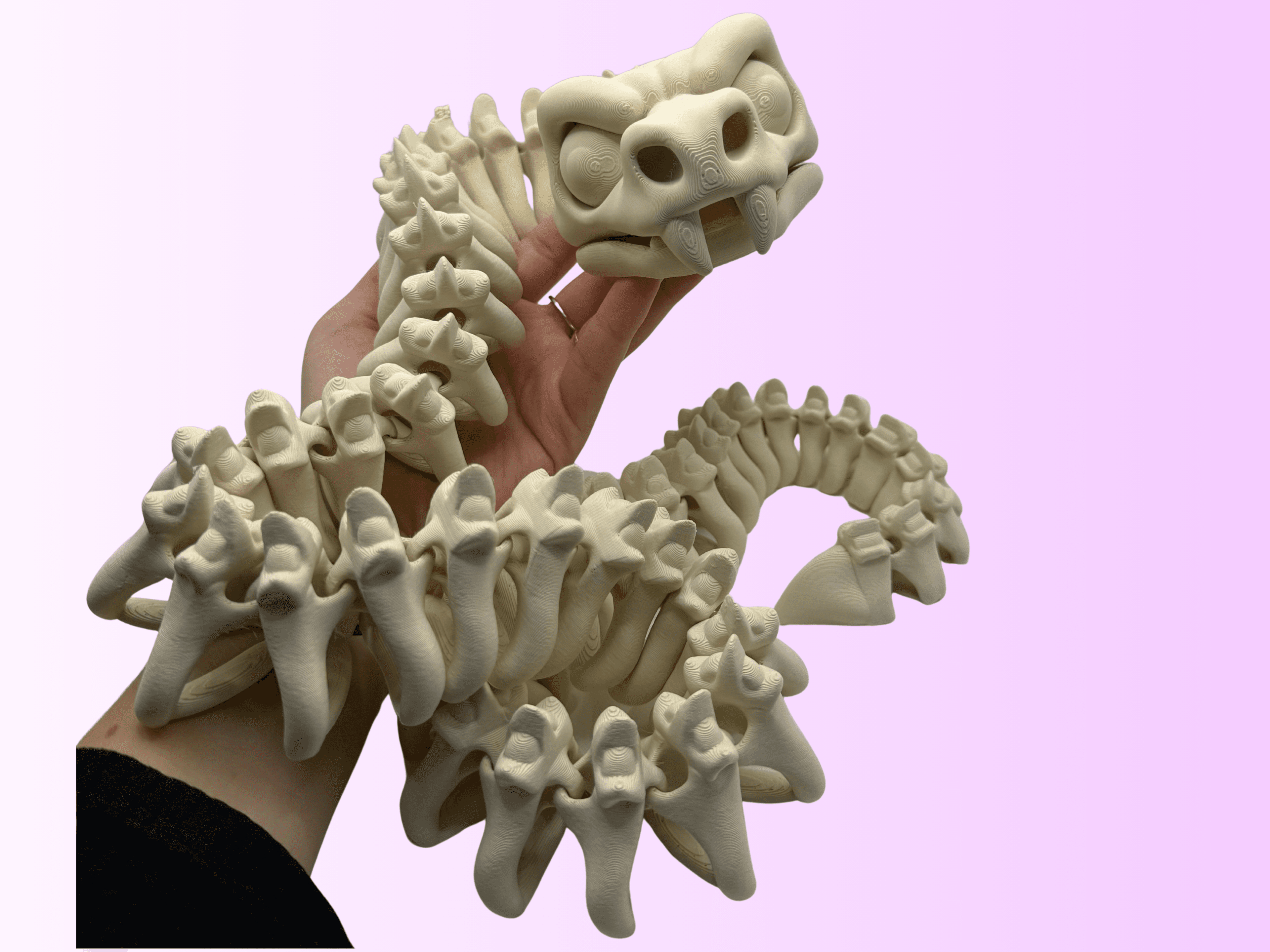 Ruchomy Wąż Szkielet – Kostek